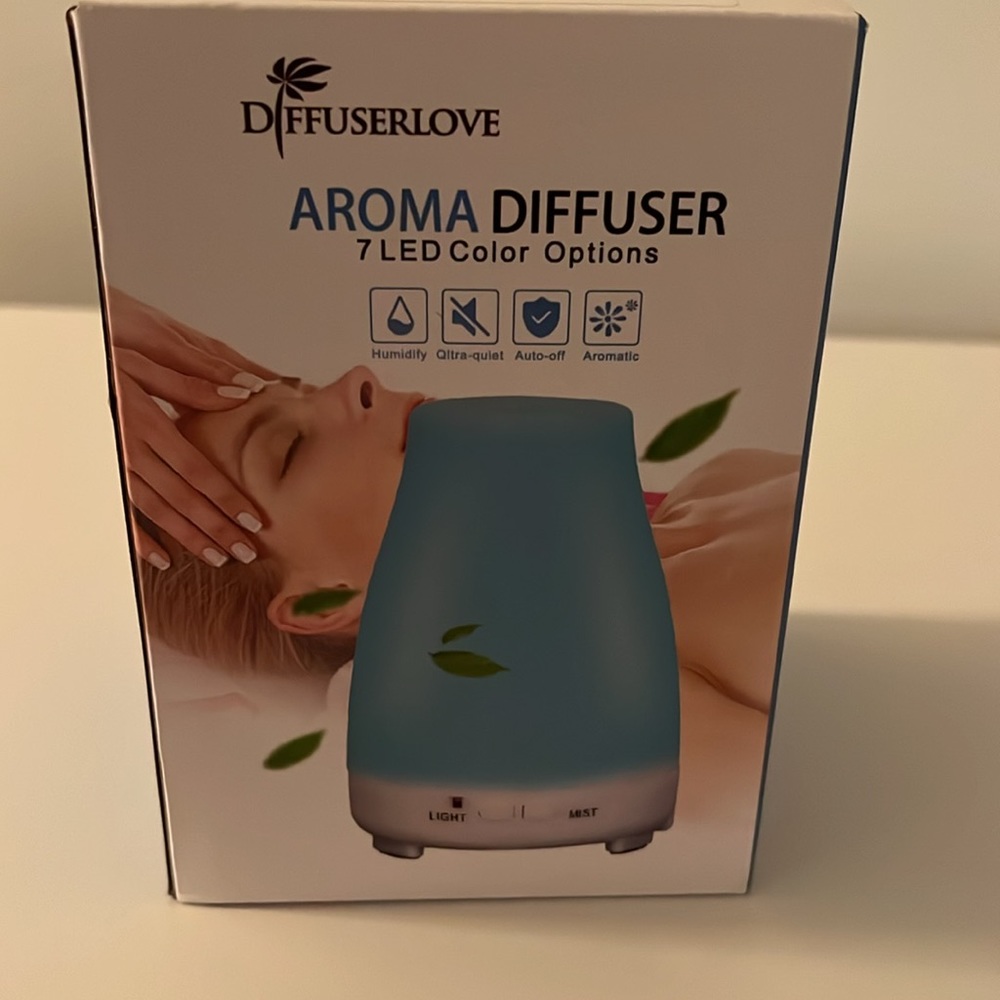 NWT unused unopened diffuserlove aroma diffuser